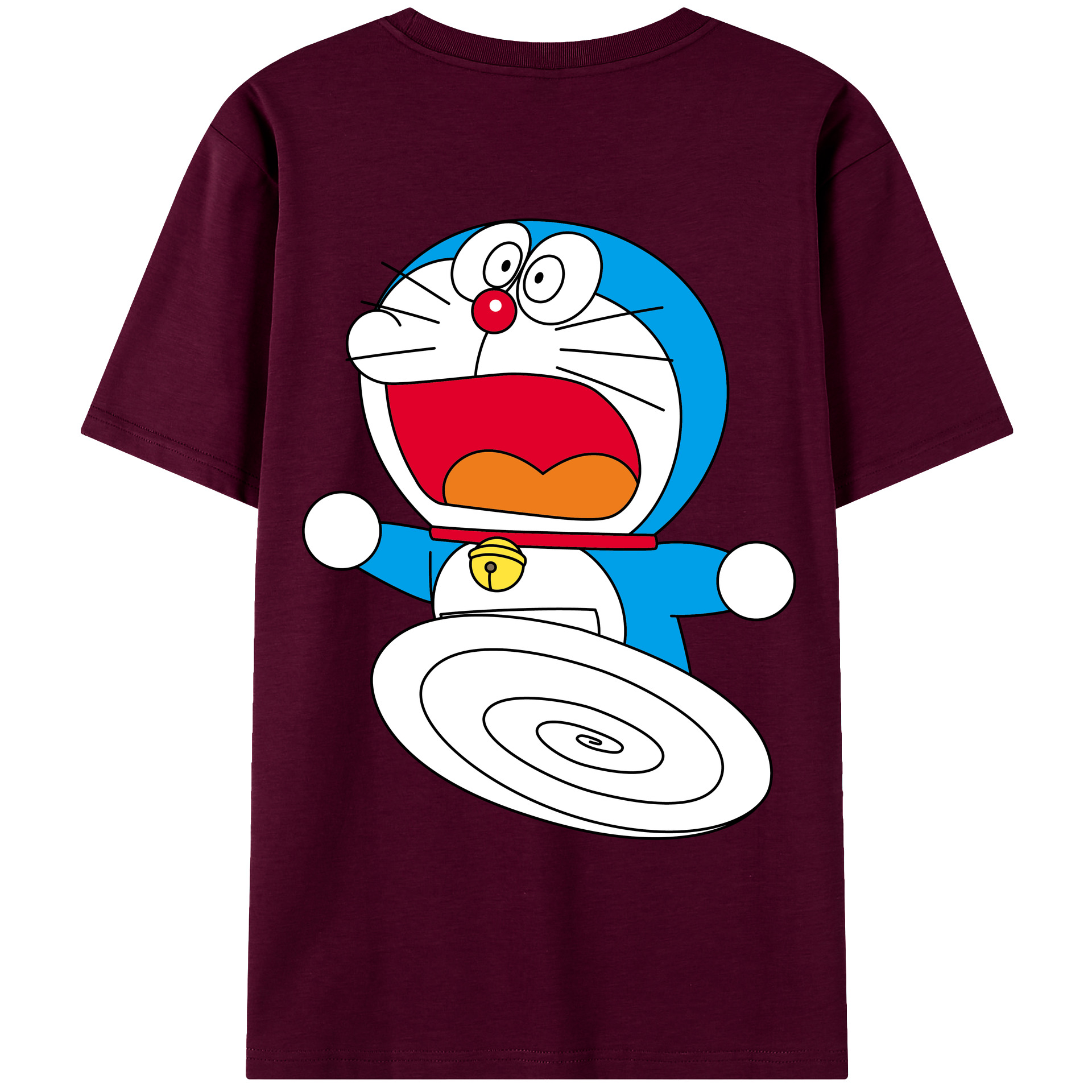 （画像用） ドラえもん Doraemon レディース半袖Tシャツ(バックプリント)